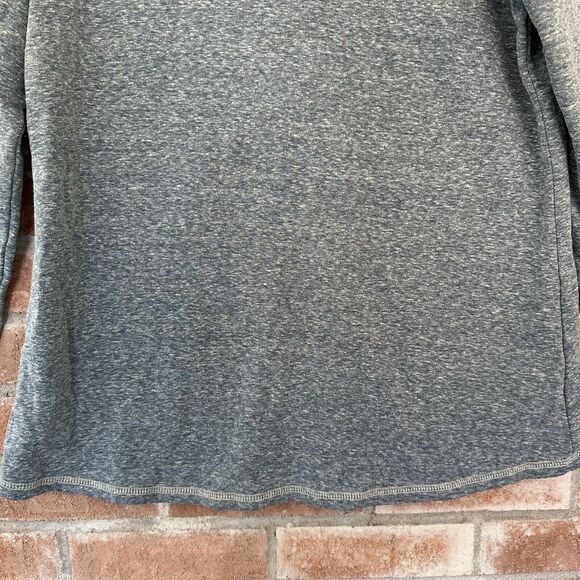 Soft Surroundings Button Accent Sweater Marbled Blue Medium - Picture 2 of 9